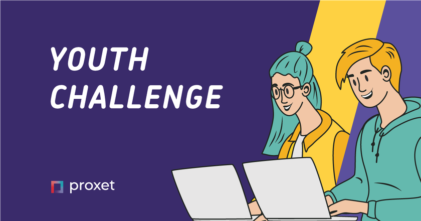 Долучайся до Proxet Youth Challenge, щоб вже сьогодні почати писати код своєї кар’єри в IT!