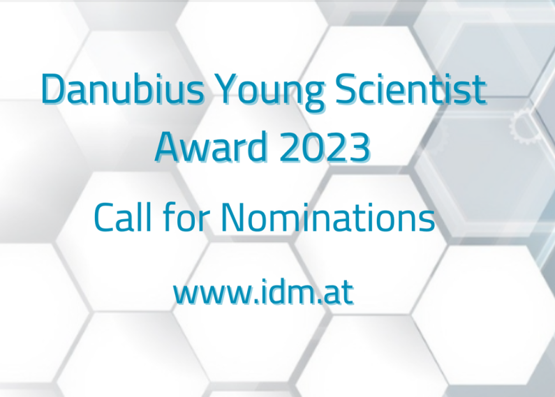Конкурс для молодих учених на здобуття премії «DANUBIUS YOUNG SCIENTIST AWARD 2023»