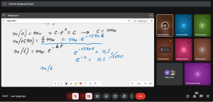 Відбулося заняття студентського гуртка «Прикладні задачі вищої математики»