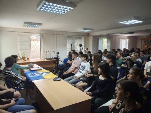 Лекція мужності для першокурсників від матері Героя України, льотчика «Джуса»