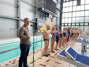 В Олімпійському спортивному центрі «Акварена» відбулися змагання серед студентів та викладачів ХНУРЕ