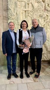 Завідувач кафедри ВМ Стогній Надія нагороджена з нагоди 95-ої річниці з дня заснування ХНУРЕ