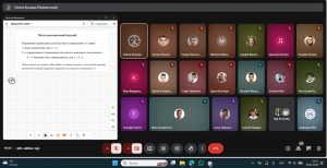 Відбулось перше заняття наукового гуртка «Розв’язування олімпіадних математичних задач» у 2025-2026 навчальному році