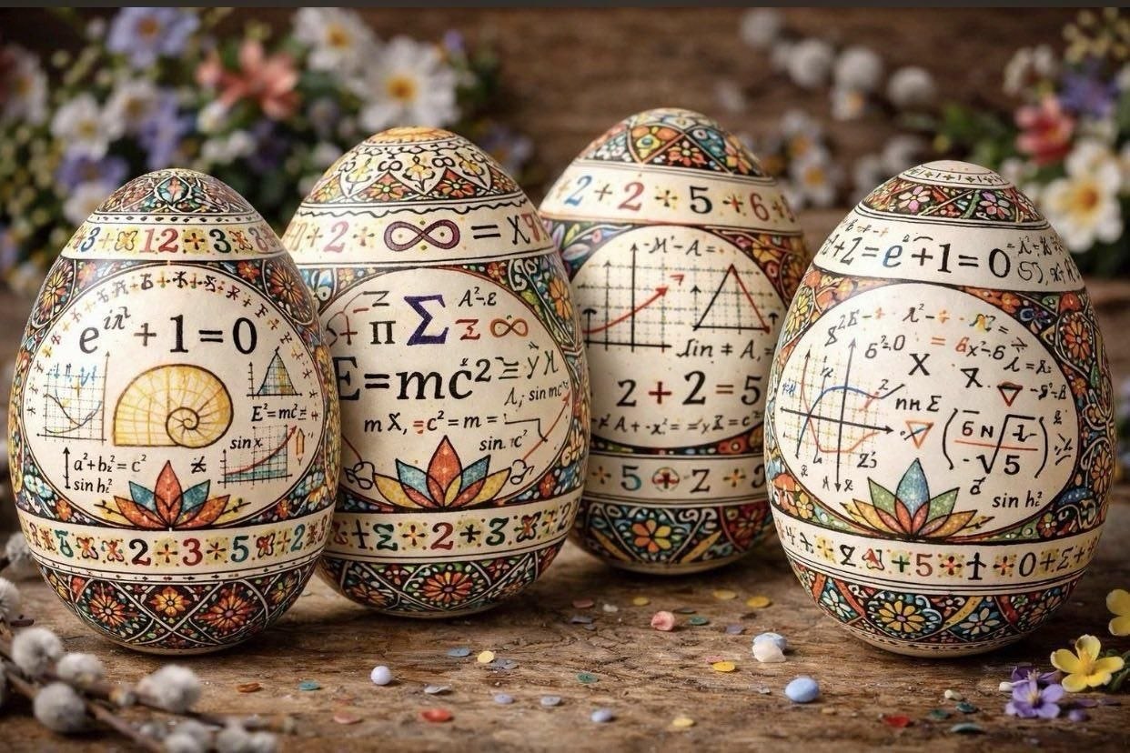 Вітаємо з Великоднем!