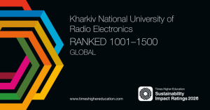 ХНУРЕ підтвердив присутність у світовому рейтингу THE Sustainability Impact Ratings 2026